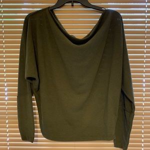 We The Free Off The Shoulder Dolmen sweater